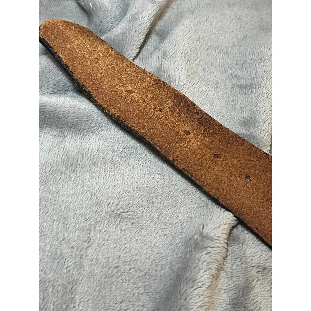 Vintage Somes Uniform Leather Duty Belt USA Black Police Security 45